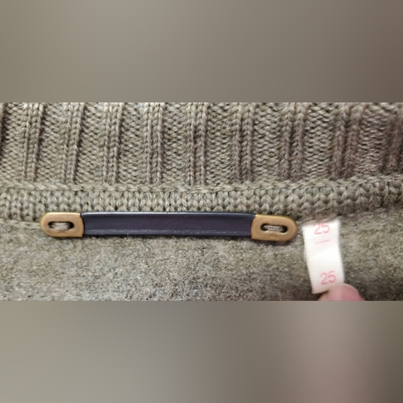 Vintage Litza Wool Green Button Down Cardigan Jacket Womens Medium - Picture 8 of 11